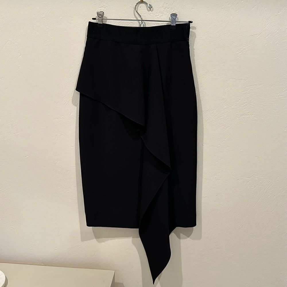 Milly Cascade midi pencil skirt